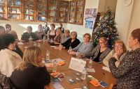 Meetings of women groups and youth club in Khoni