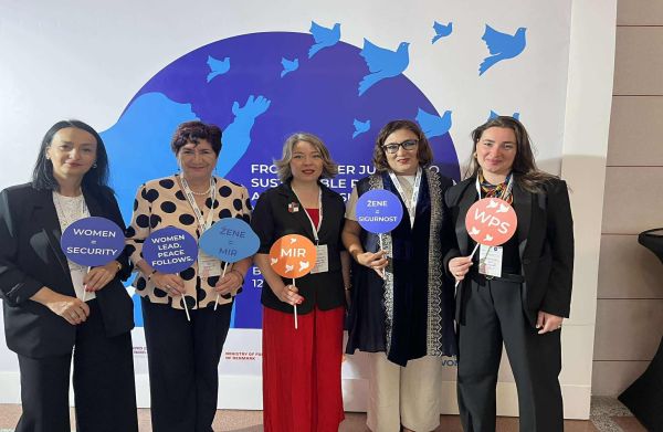 Представители Грузии на Международной конференции по вопросам женщин, мира и безопасности в Сараево