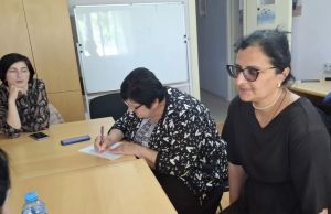 Information meeting in Senaki