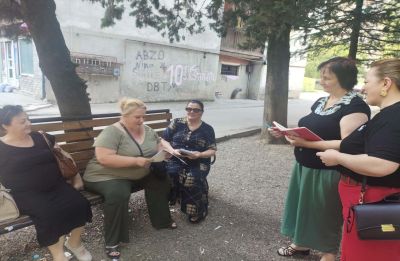 Mutual assistance group meeting in Tskaltubo