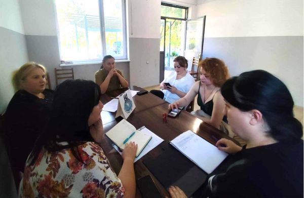 Survey process in Tskaltubo