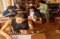 Classes in a Sunny Room