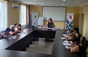 ხონის თვითდახმარების ჯგუფის შეხვედრაზე