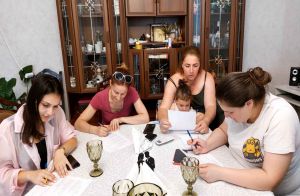 თვითდახმარების ჯგუფის შეხვედრაზე